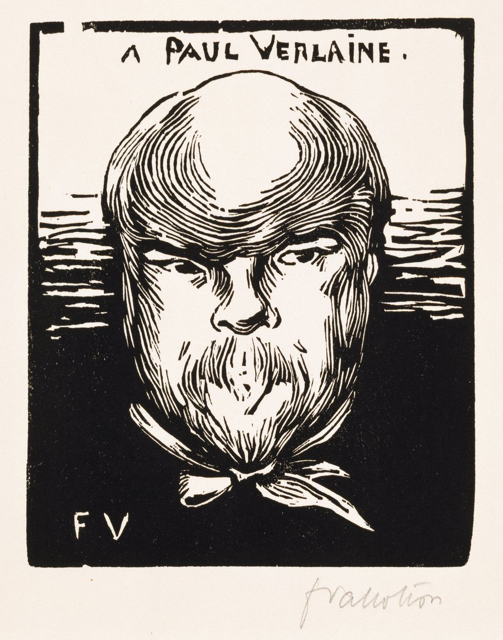 Paul Verlaine-nek alkotó: Felix Edouard Vallotton