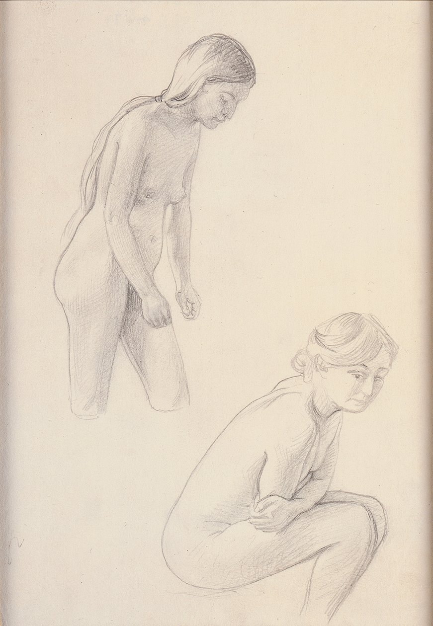 Két akt alkotó: Felix Edouard Vallotton