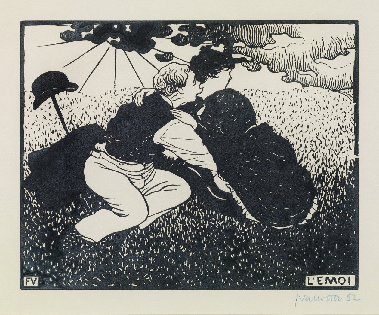 az Emoi, 1894 alkotó: Felix Edouard Vallotton