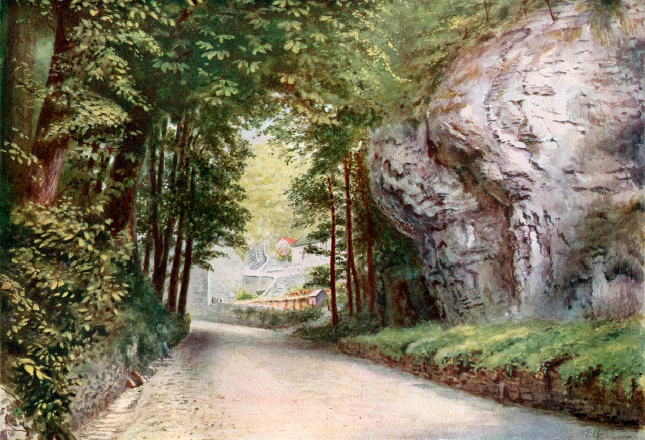 Stony Middleton, Derbyshire, 1924-1926 alkotó: Felix Harrand
