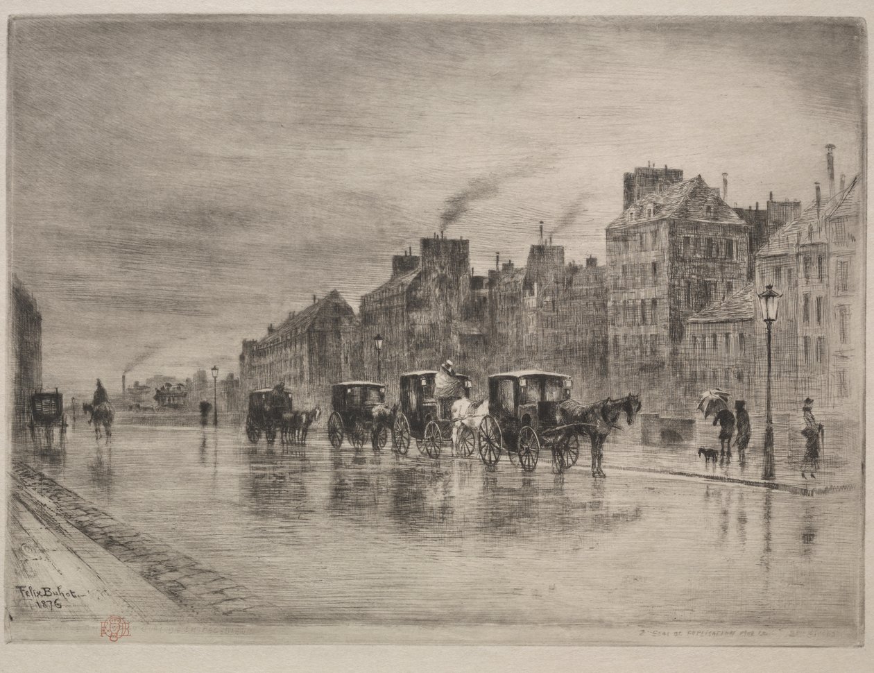 Egy téli reggel a Quai de l