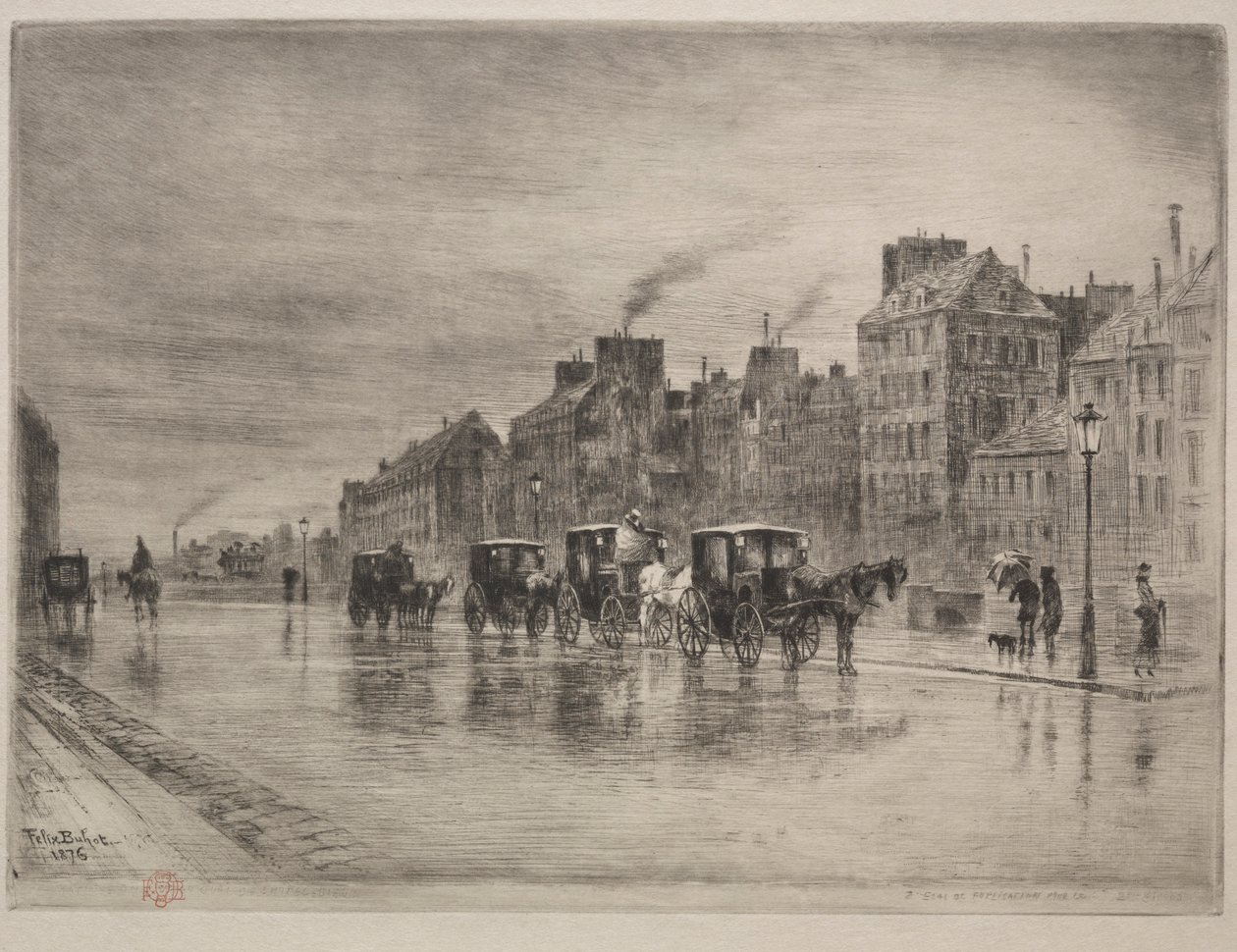 Egy téli reggel a Quai de l