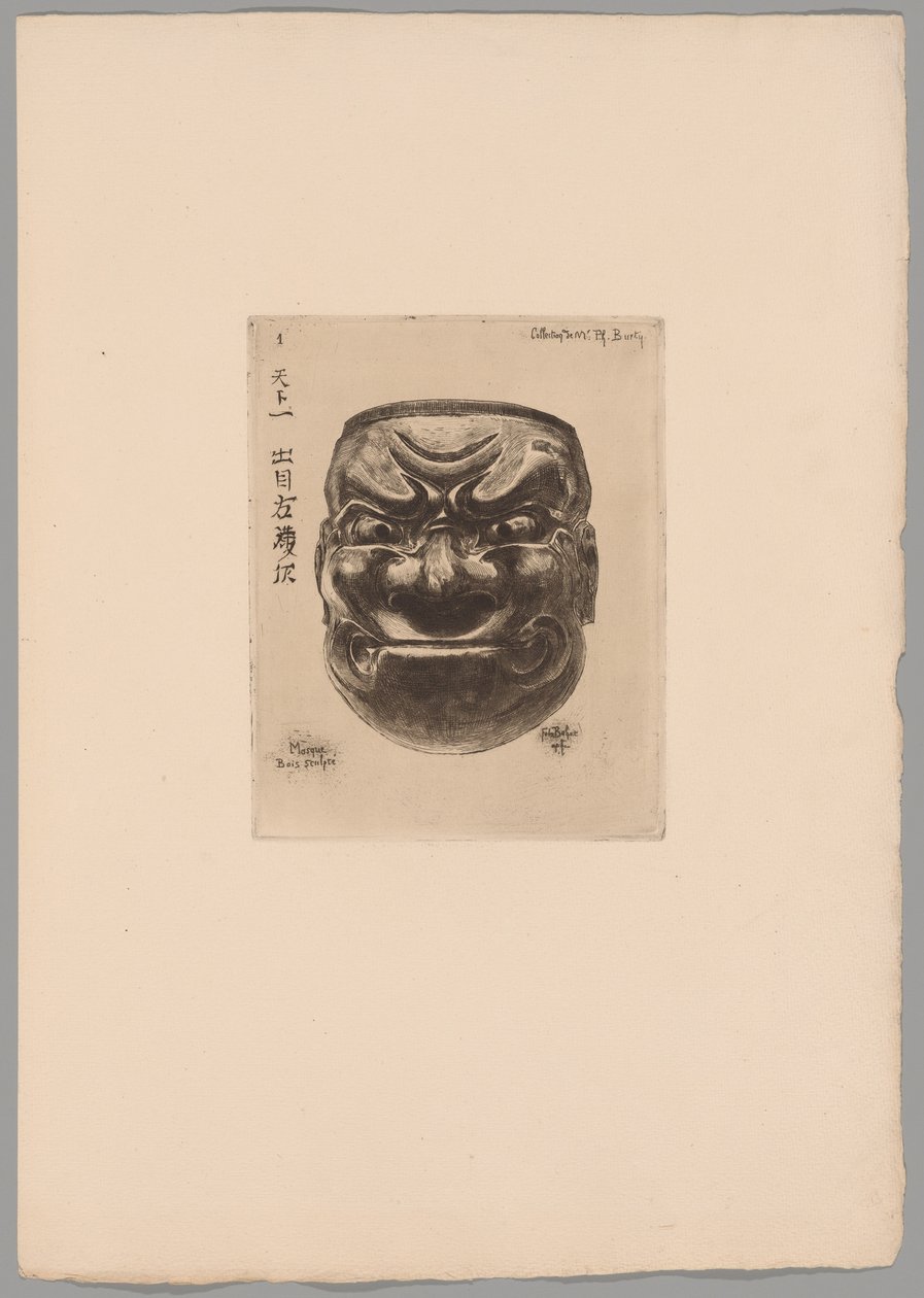 Japonizmus alkotó: Felix Hilaire Buhot