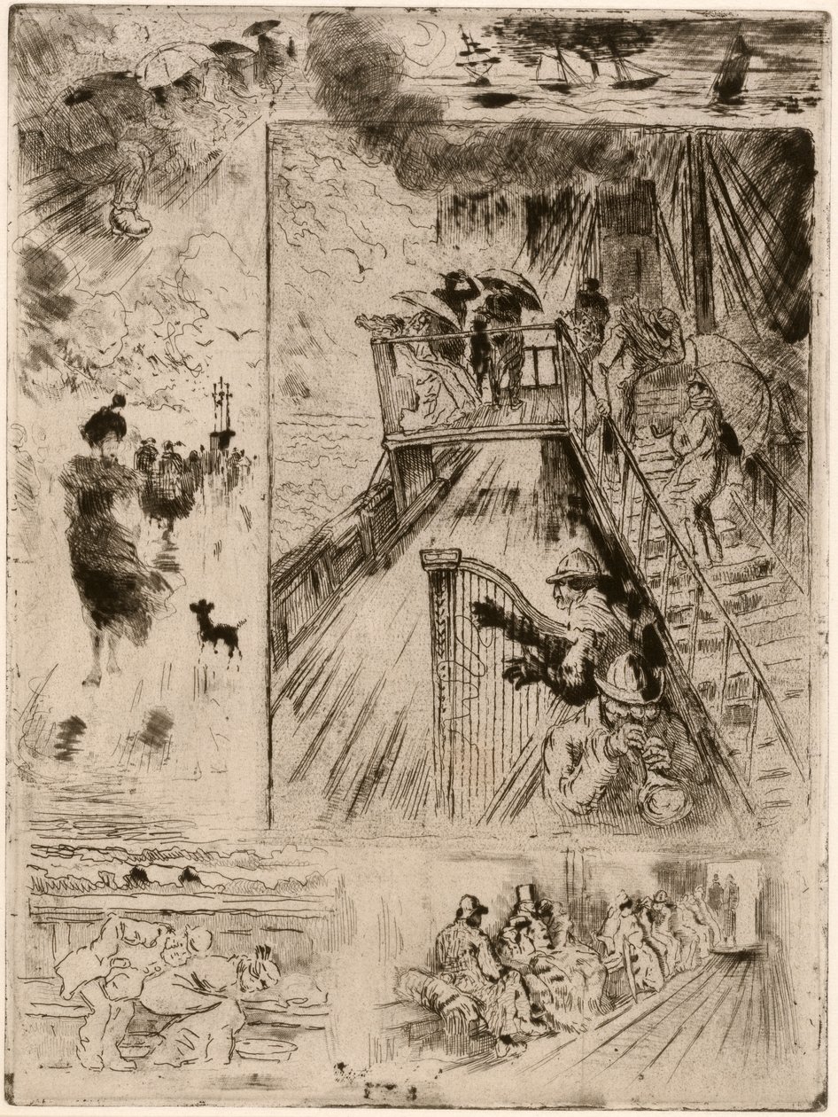 Az átjáró alkotó: Felix Hilaire Buhot