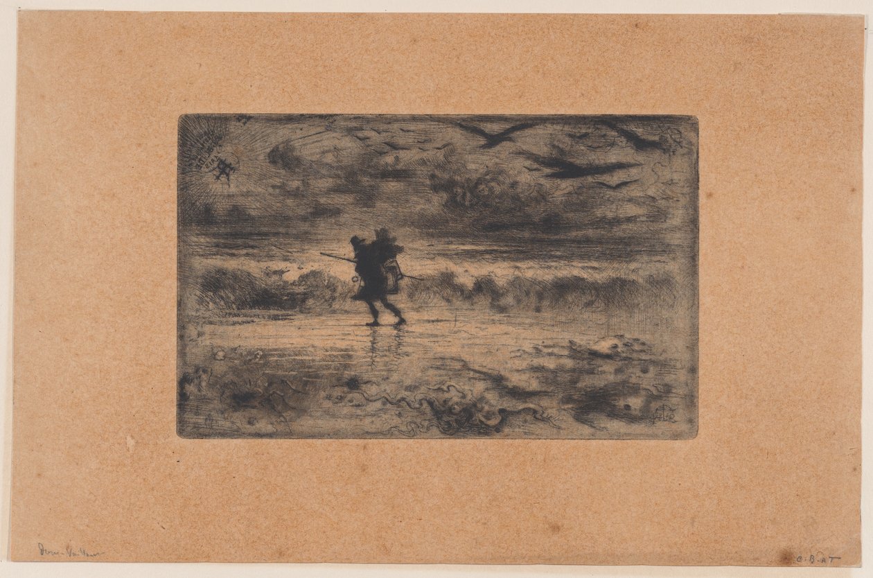 The Seascape Painter The Seascape Painter, 1860-98. alkotó: Felix Hilaire Buhot