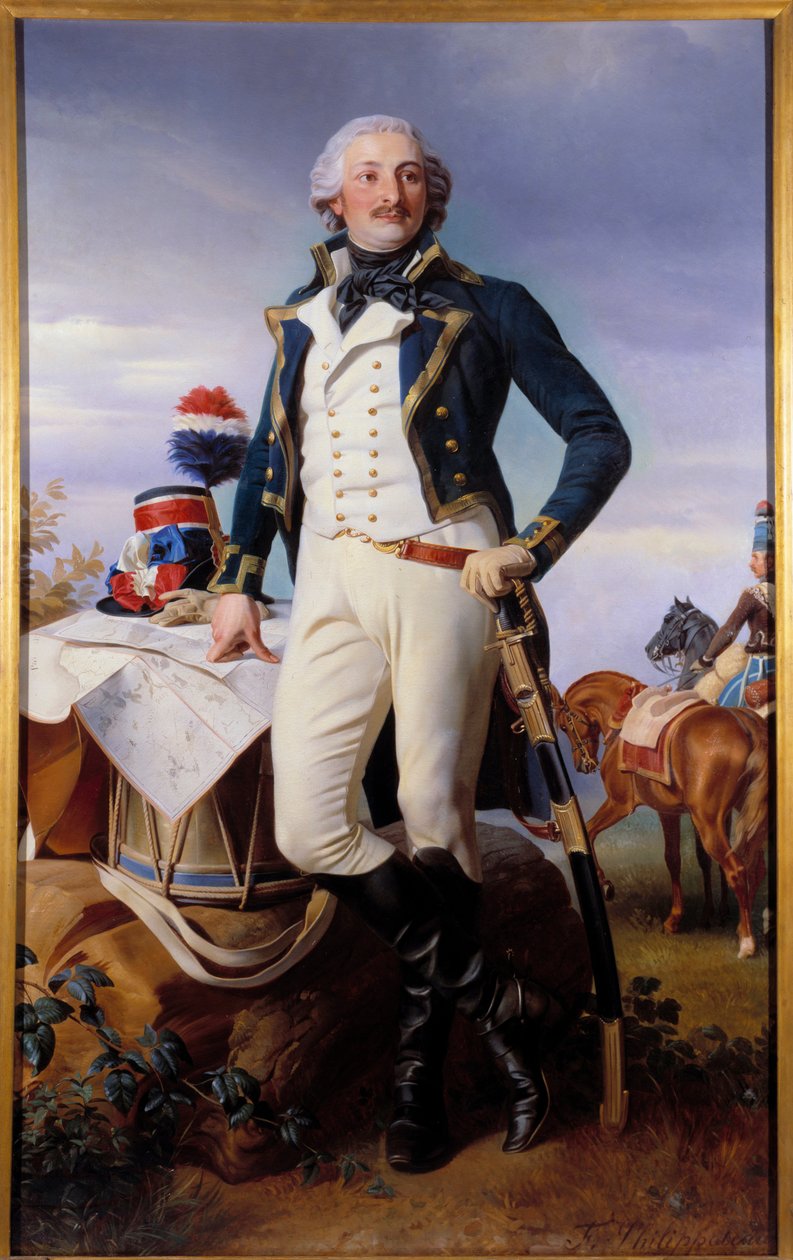 Auguste Marie-Henri Picot, Dampierre márki portréja alkotó: Felix Philippoteaux