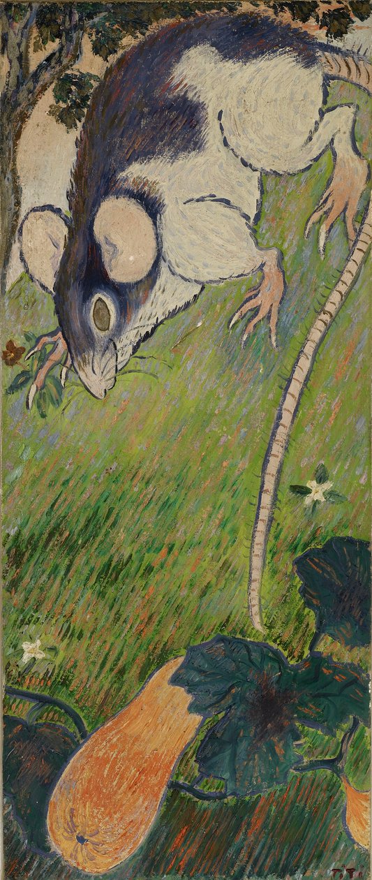 A patkány, 1890-es évek alkotó: Felix Pissarro
