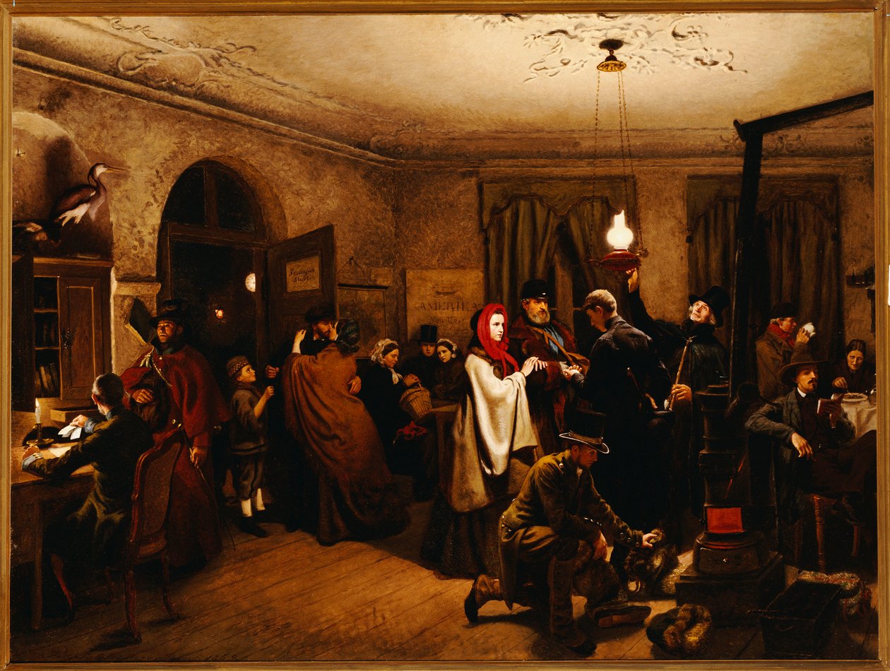 Az indulás Amerikába alkotó: Felix Schlesinger