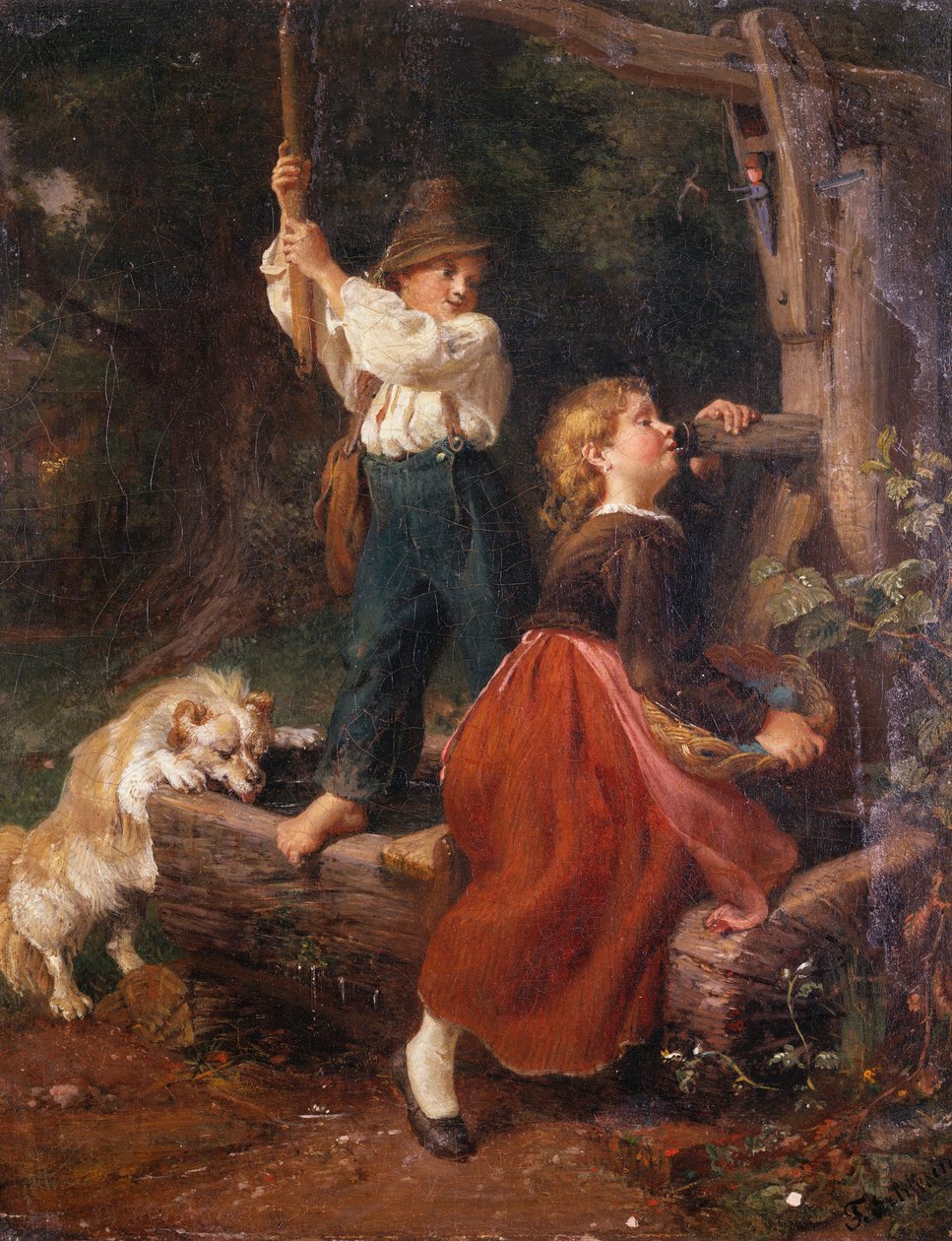 A vízszivattyú alkotó: Felix Schlesinger