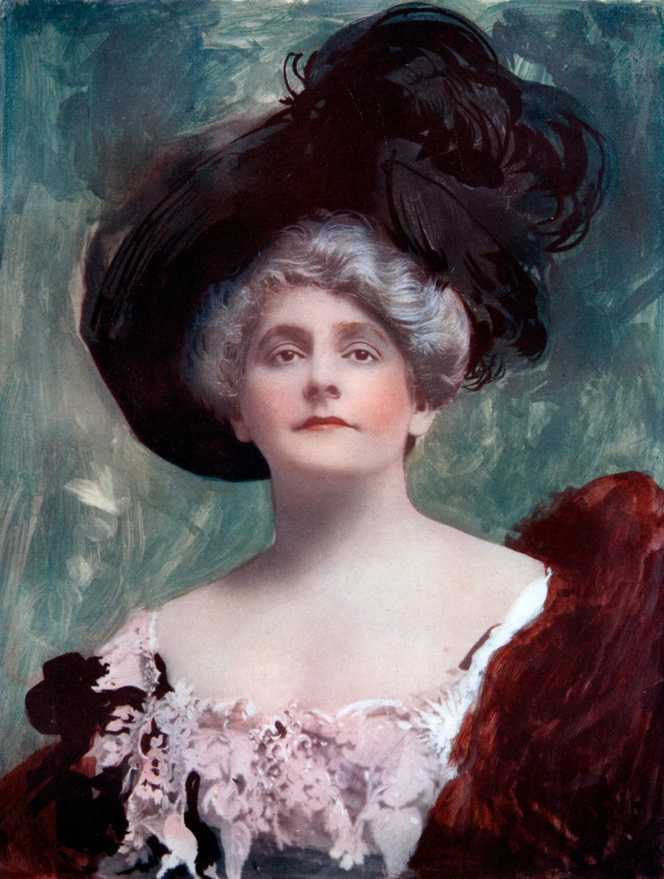 Cecil Raleigh 1856-1914, angol színésznő, 1902. alkotó: Fellows Willson