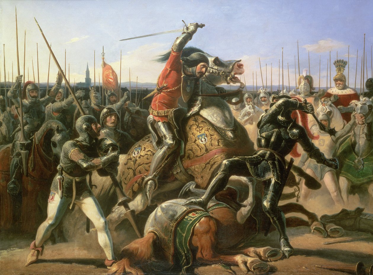 Friedland hercege (1583-1634) Wallenstein vádjával 1632, 1839 alkotó: Feodor Dietz