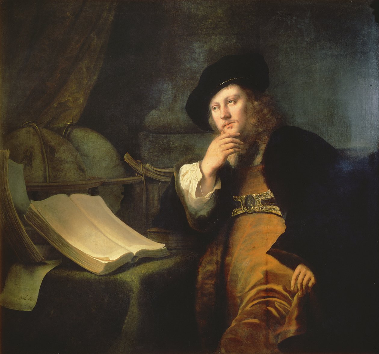 Egy csillagász, 1652 alkotó: Ferdinand Bol