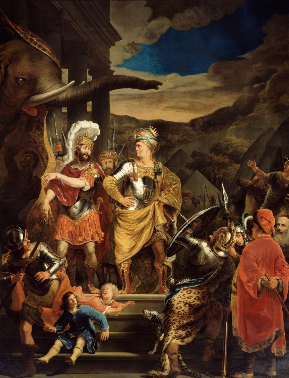 Fabritius és Pyrrhus alkotó: Ferdinand Bol