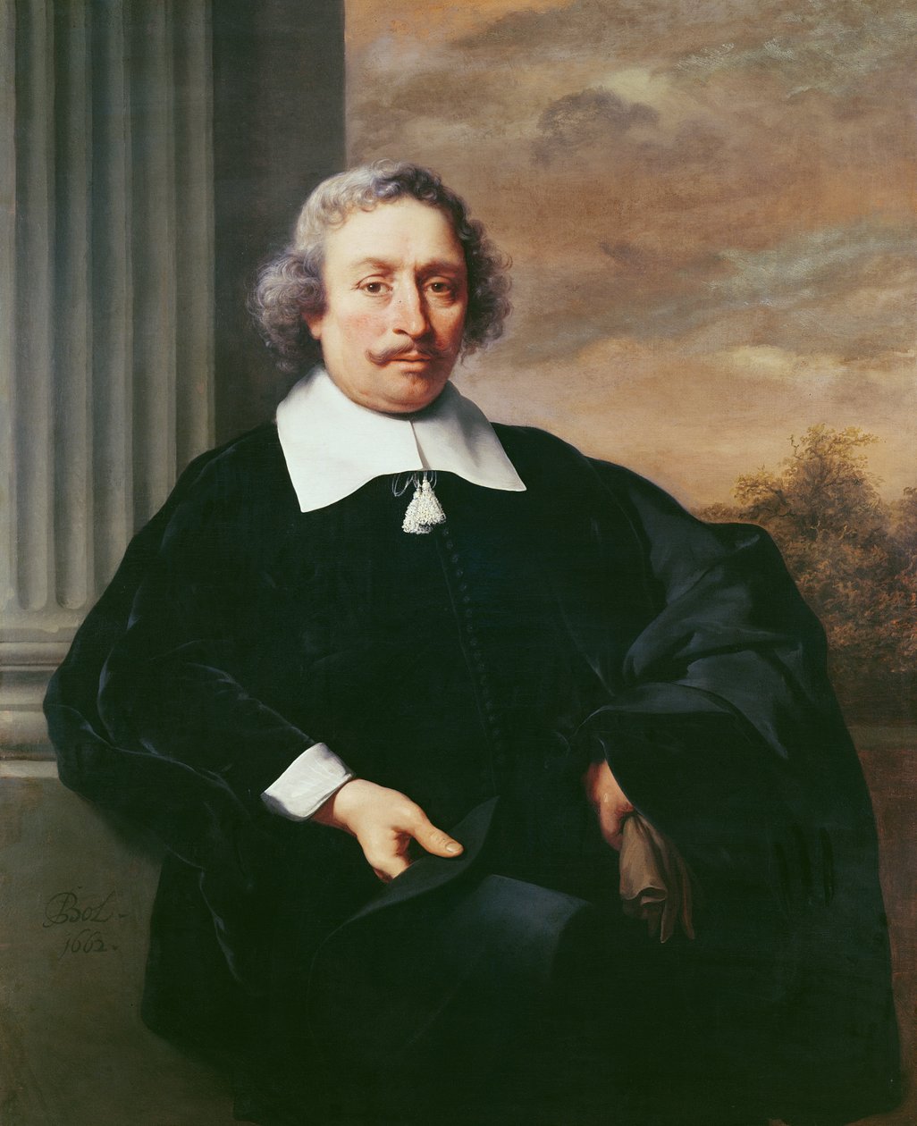 Férfi portré, 1662 alkotó: Ferdinand Bol