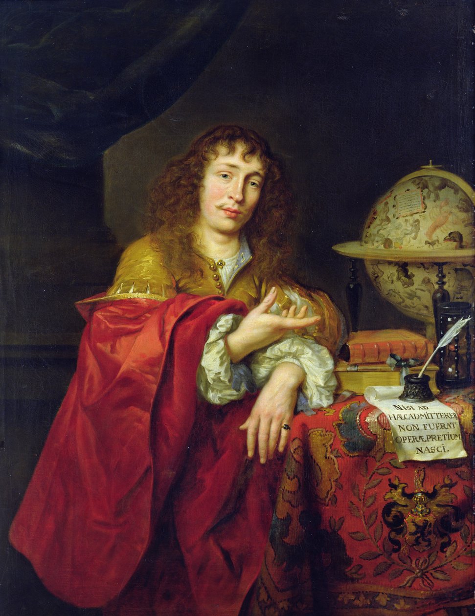 A Kerckring család fiatal tudósának portréja alkotó: Ferdinand Bol