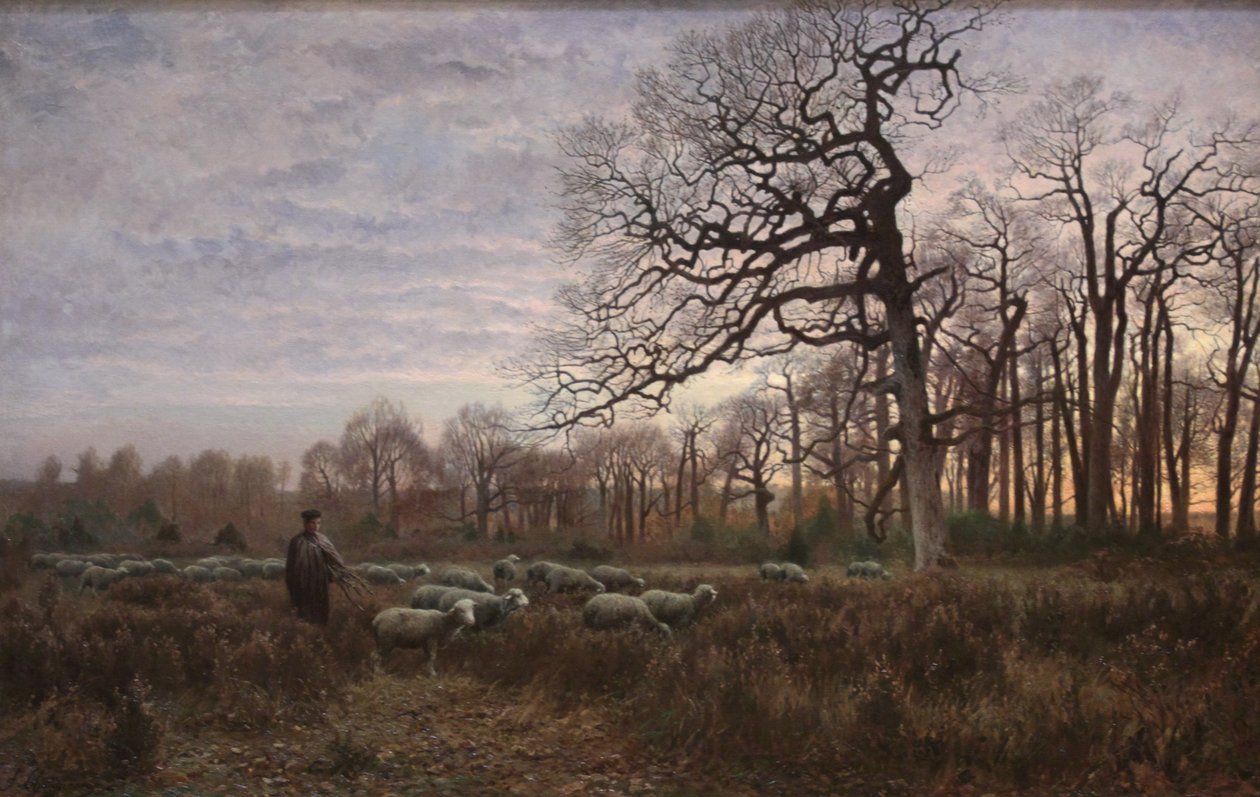 A tövis kereszteződése, Fontainebleau erdeje alkotó: Ferdinand Chaigneau