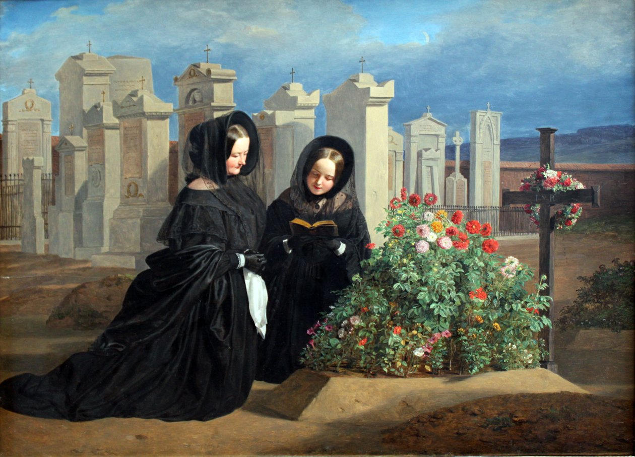 Minden lélek napján alkotó: Ferdinand Georg Waldmuller