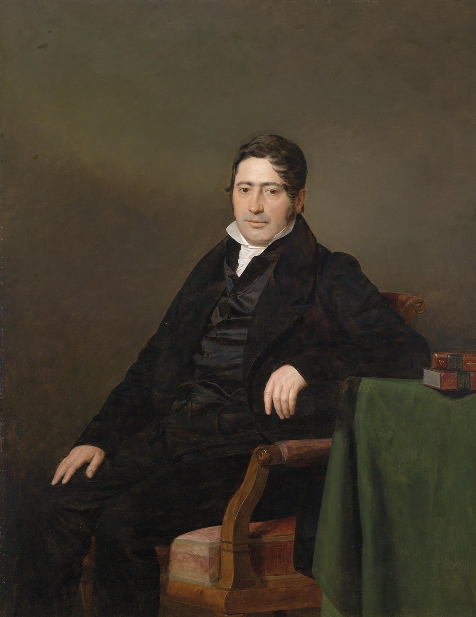 Az egyetemi tanár portréja, dr. med. Sigmund Caspar Fischer (1793-1860) alkotó: Ferdinand Georg Waldmuller
