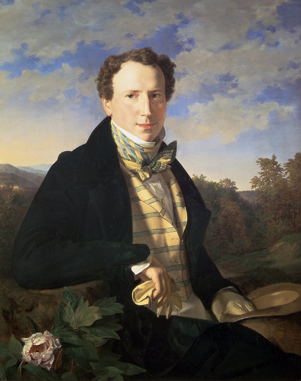 Önarckép, 1828 alkotó: Ferdinand Georg Waldmuller