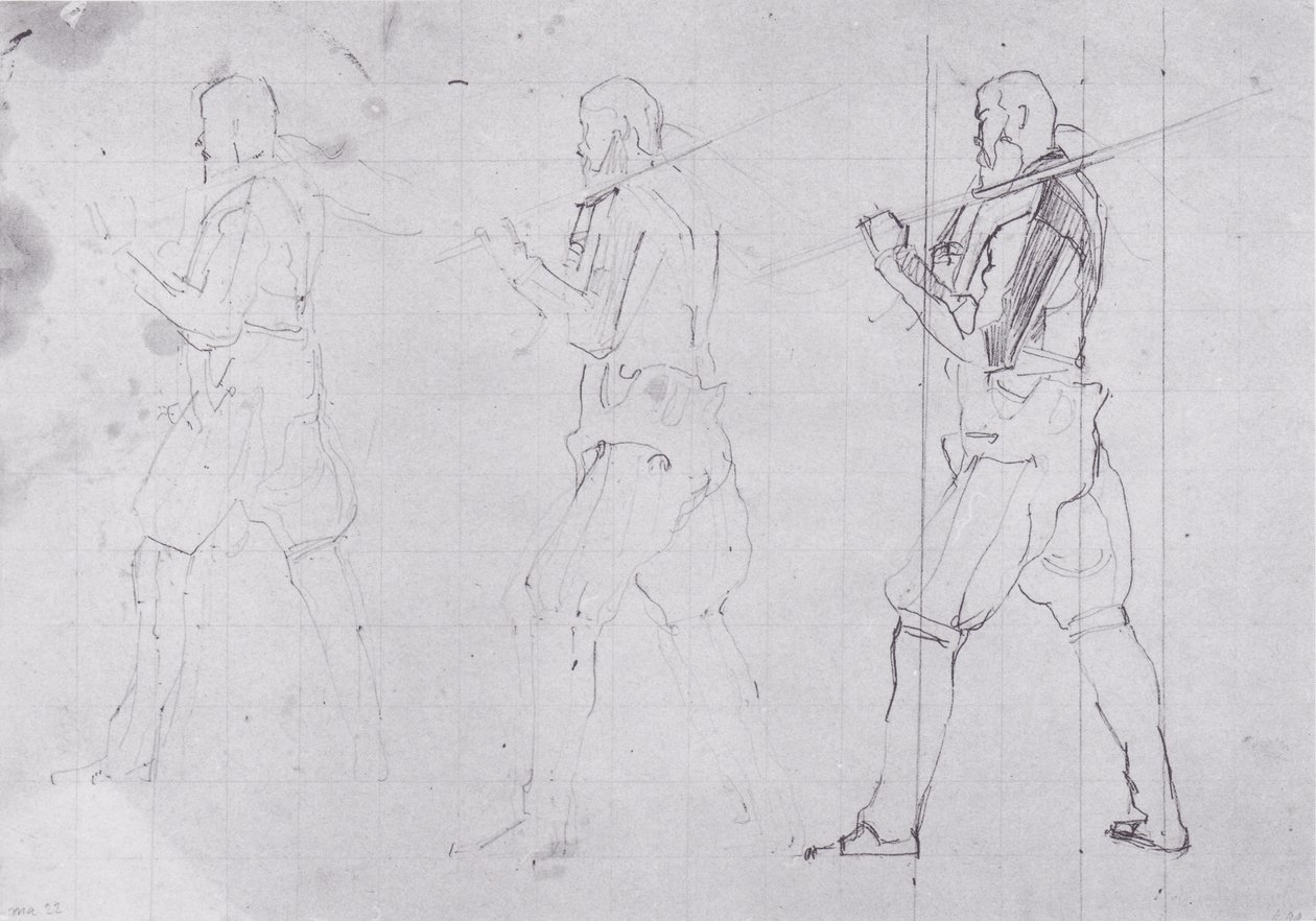 Harcosok balra alkotó: Ferdinand Hodler