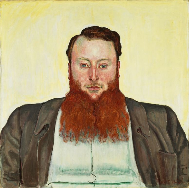  James Vibertn szobrász portréja alkotó: Ferdinand Hodler