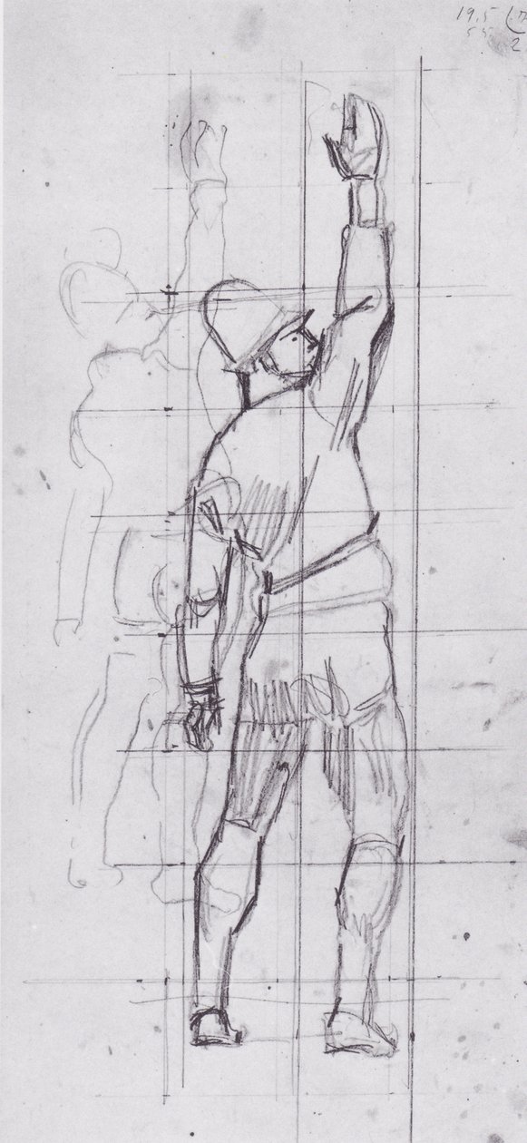 Káromkodás hátulról alkotó: Ferdinand Hodler