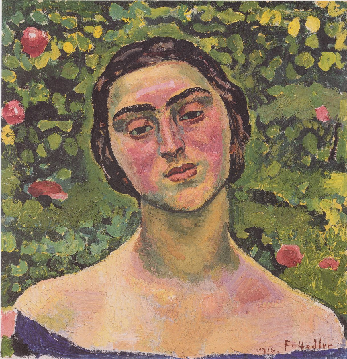Laetitia Raviola portréja alkotó: Ferdinand Hodler