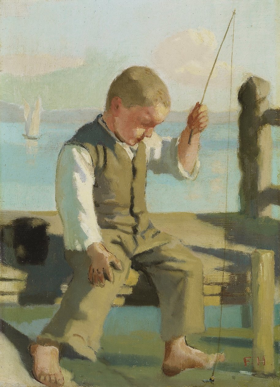 A kis halász alkotó: Ferdinand Hodler