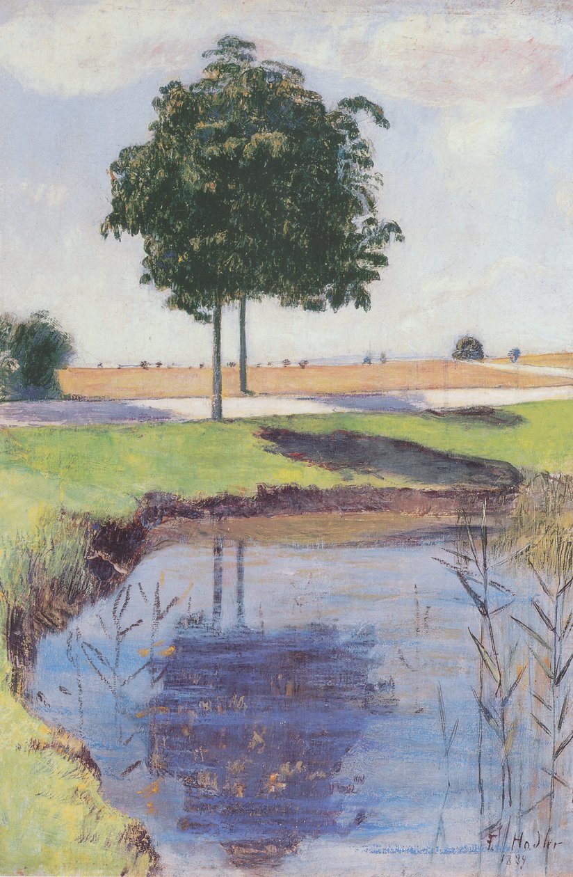 A gesztenyefák alkotó: Ferdinand Hodler