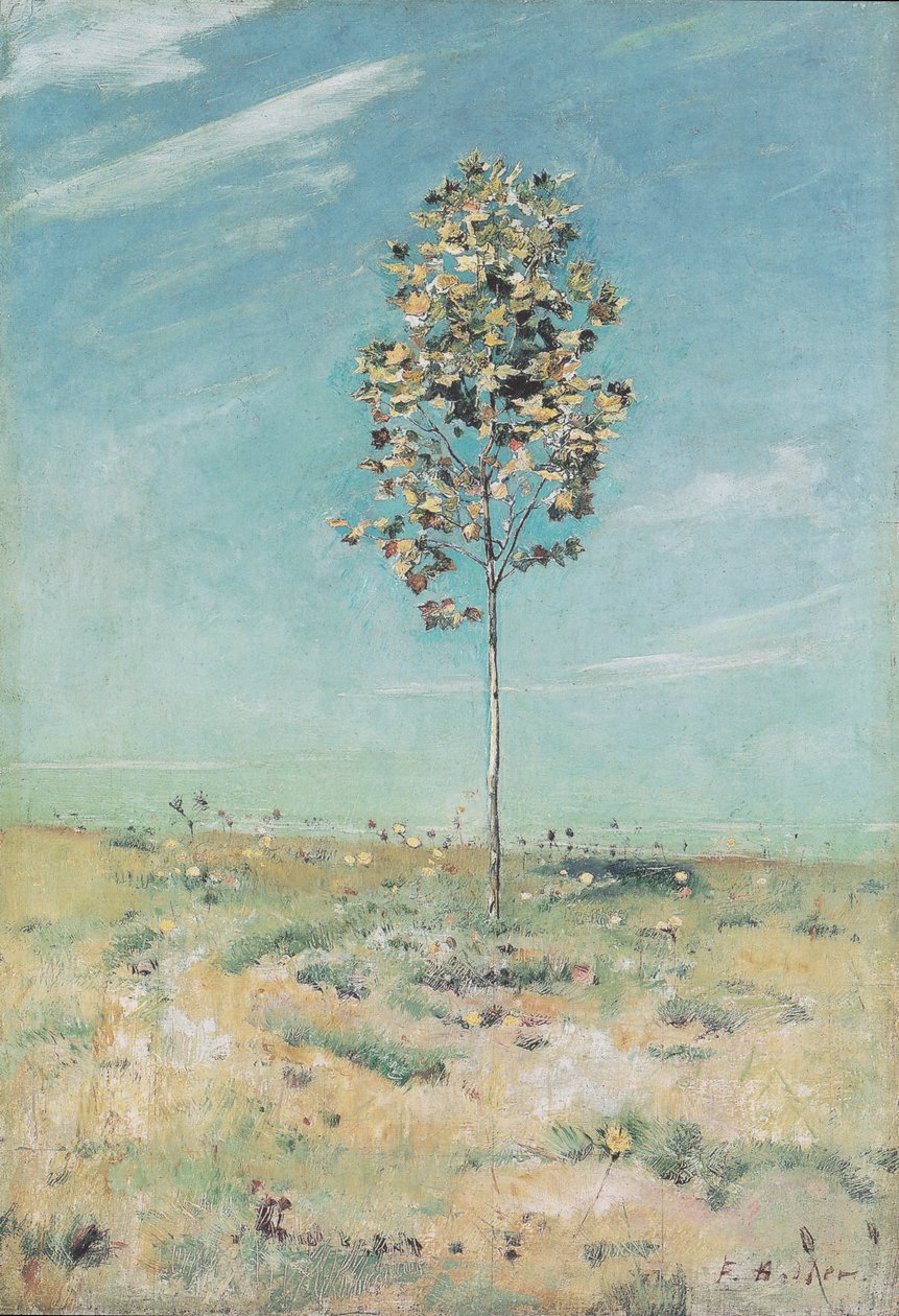 A kis platánfa alkotó: Ferdinand Hodler