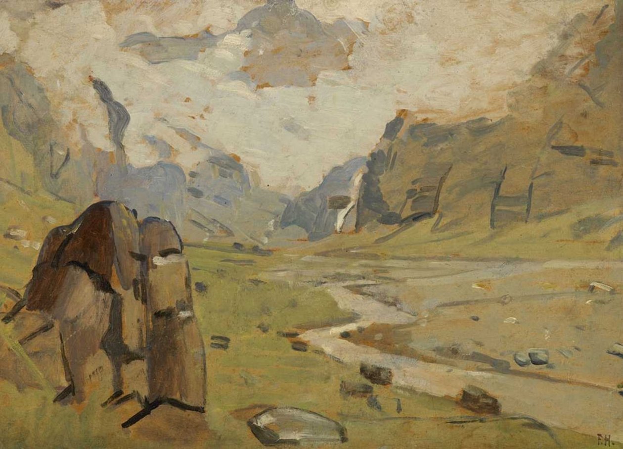 Le Fer-à-Cheval bei Sixt alkotó: Ferdinand Hodler