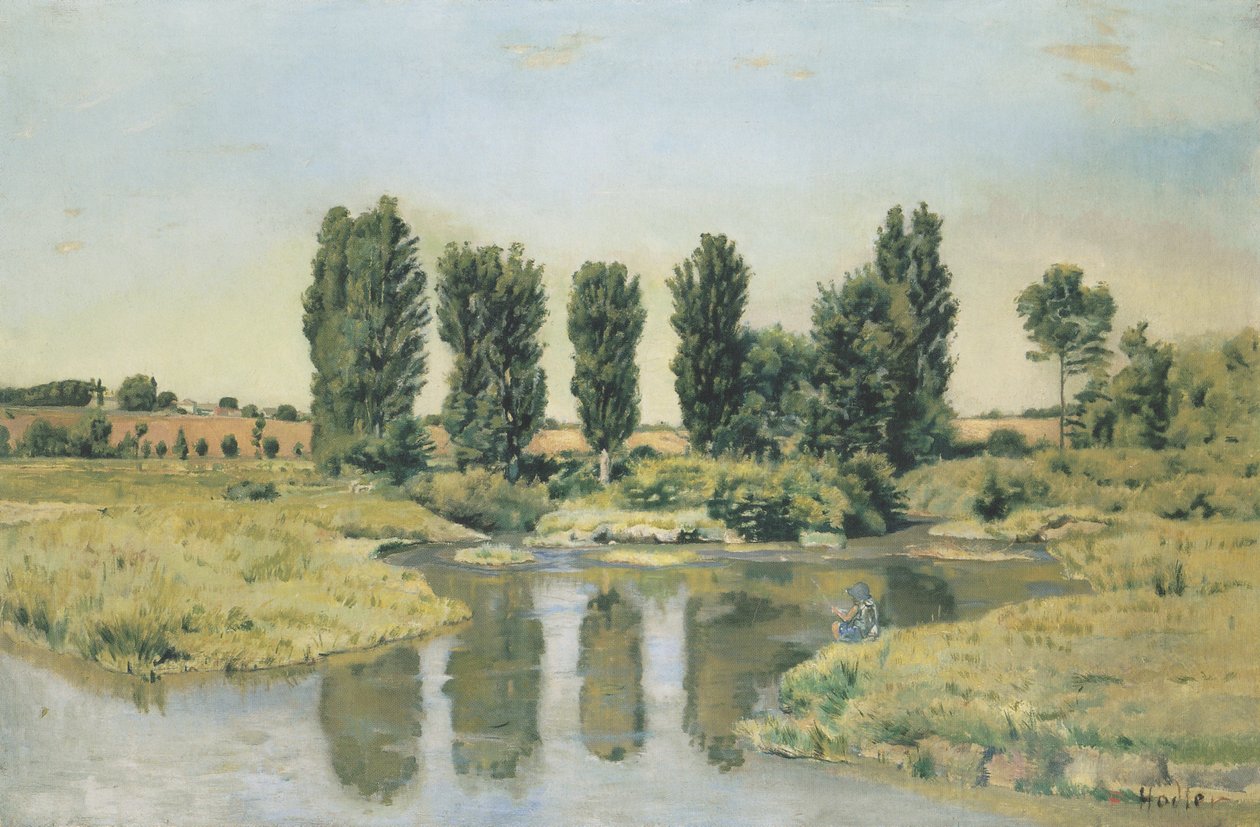 A Pedits -tavak alkotó: Ferdinand Hodler