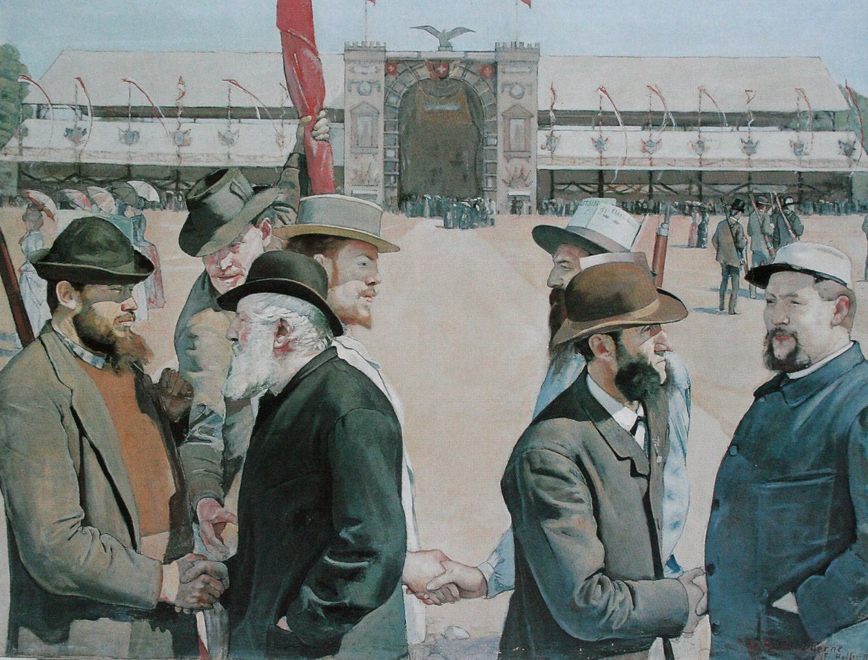 Modern Rütli alkotó: Ferdinand Hodler