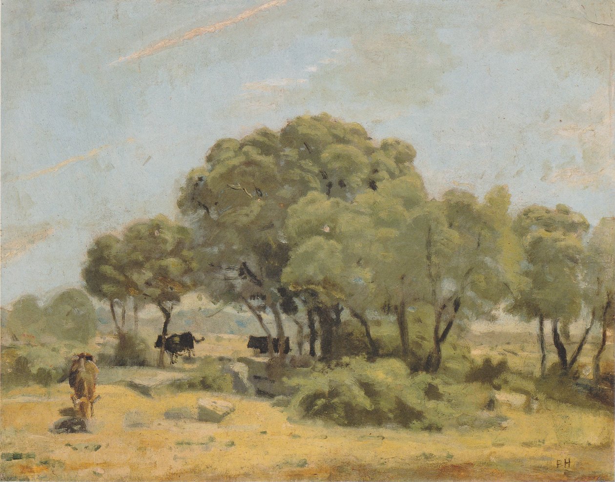 Olajfák Spanyolországban alkotó: Ferdinand Hodler