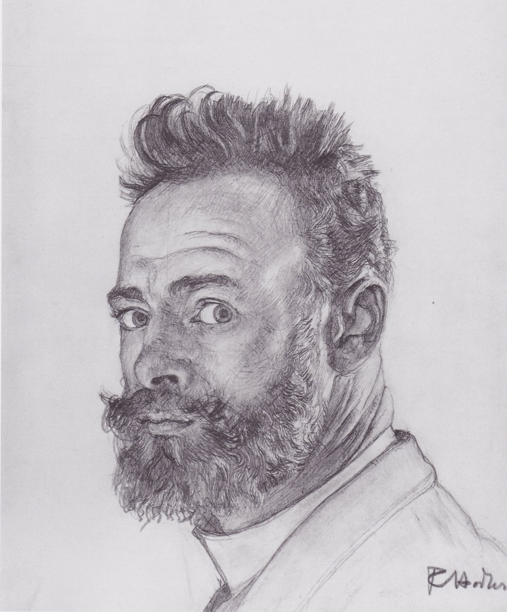 Párizsi önarckép alkotó: Ferdinand Hodler
