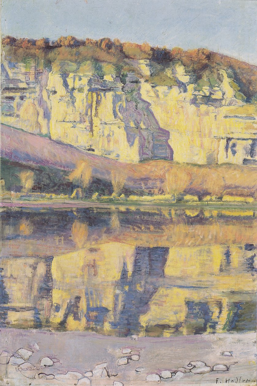 Buli a Rhone -on alkotó: Ferdinand Hodler