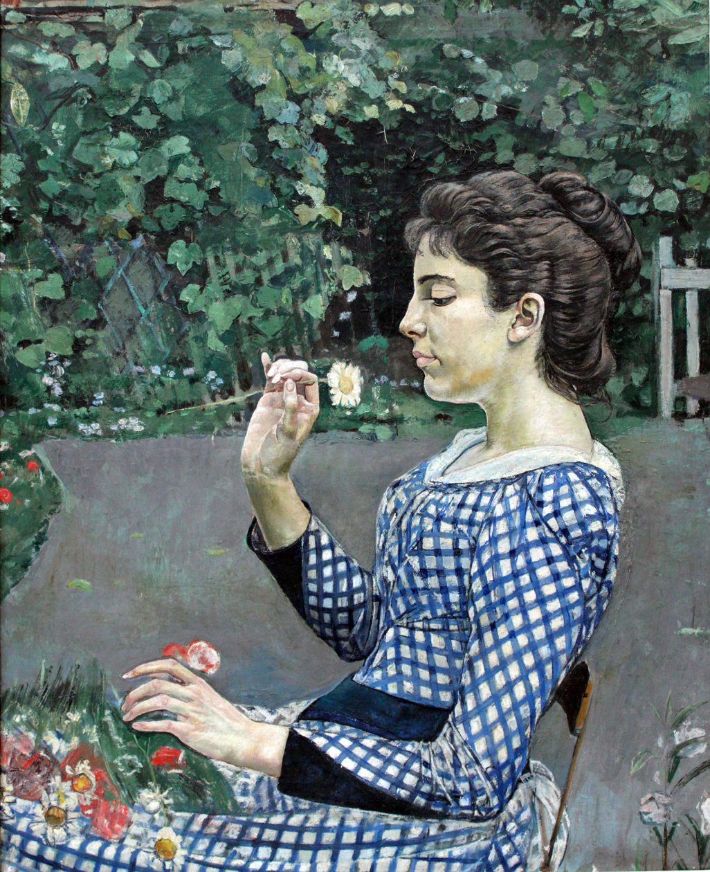 Hélène Weiglé portréja alkotó: Ferdinand Hodler