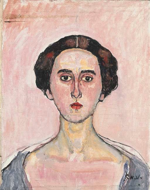 Valentine Gode-Darel portréja alkotó: Ferdinand Hodler
