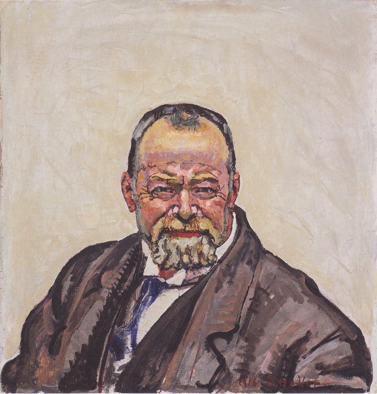 Önarckép alkotó: Ferdinand Hodler