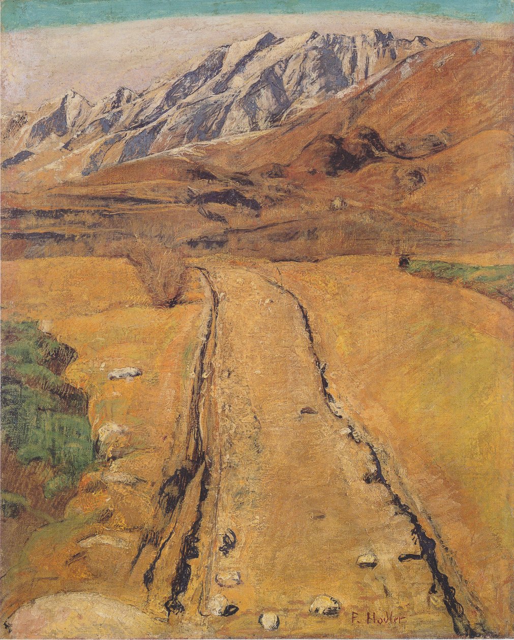 Ticino táj alkotó: Ferdinand Hodler