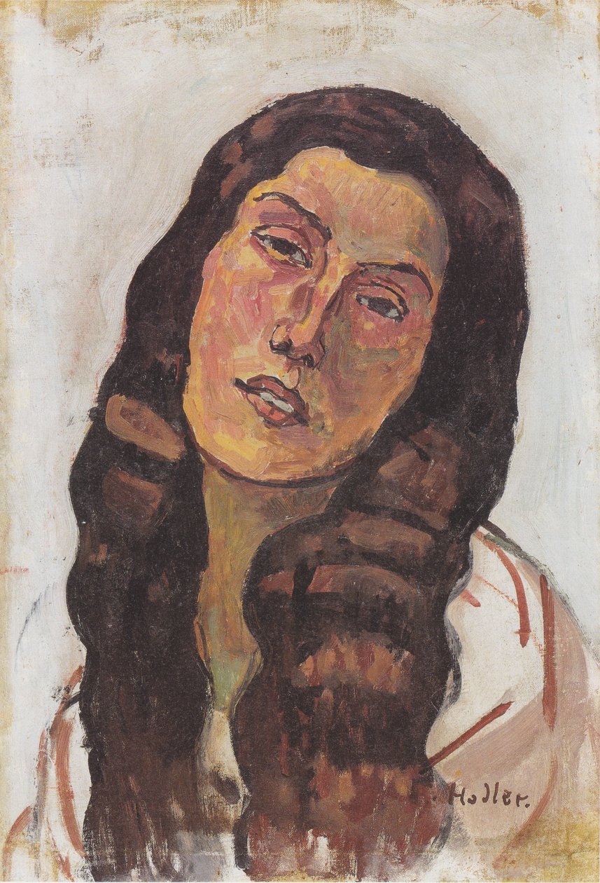 Valentine Godé-Darel laza hajjal alkotó: Ferdinand Hodler