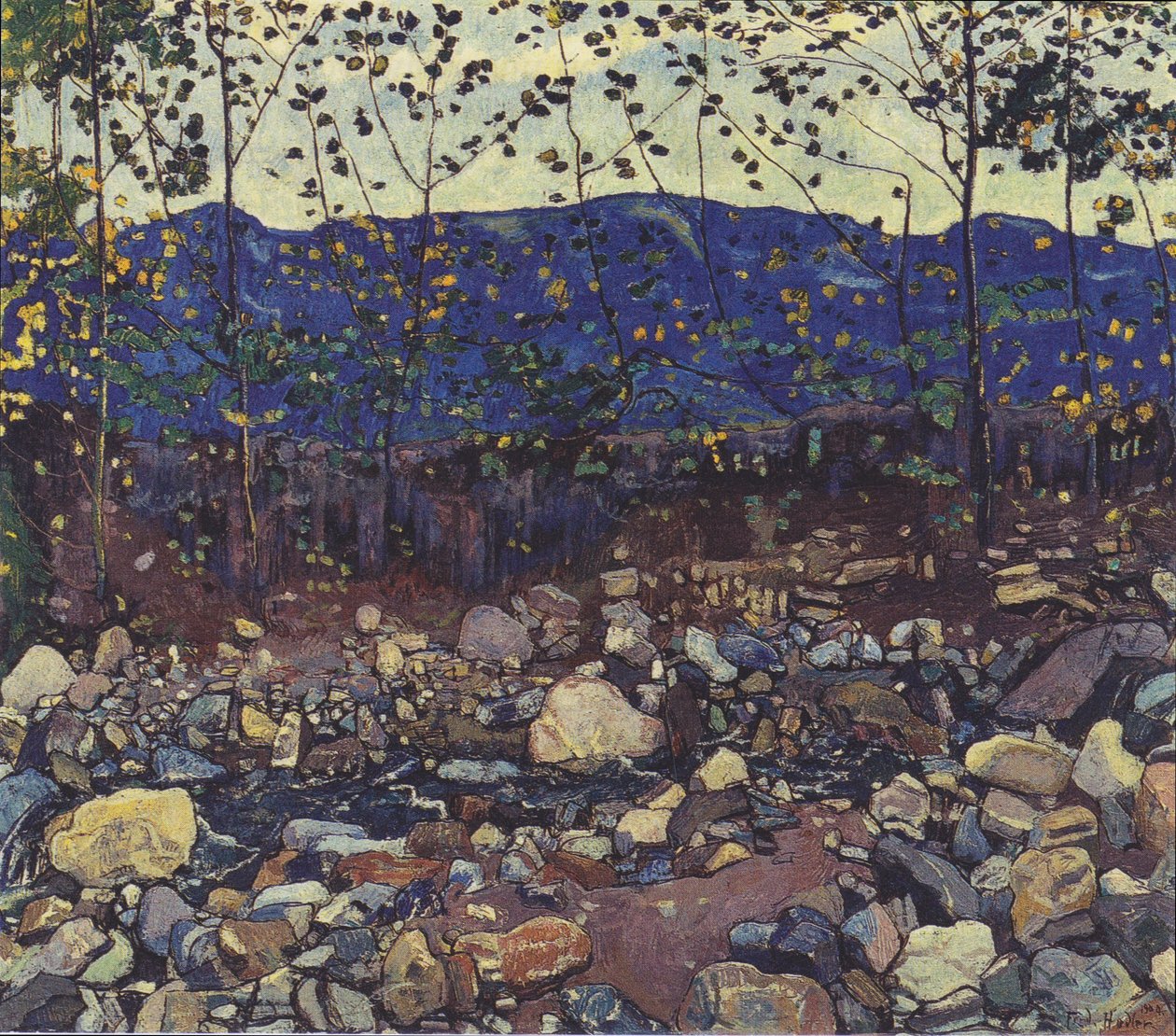 Waldbach Leissigen közelében alkotó: Ferdinand Hodler