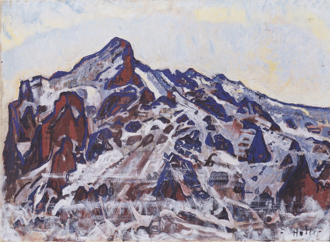 Wetterhorn alkotó: Ferdinand Hodler