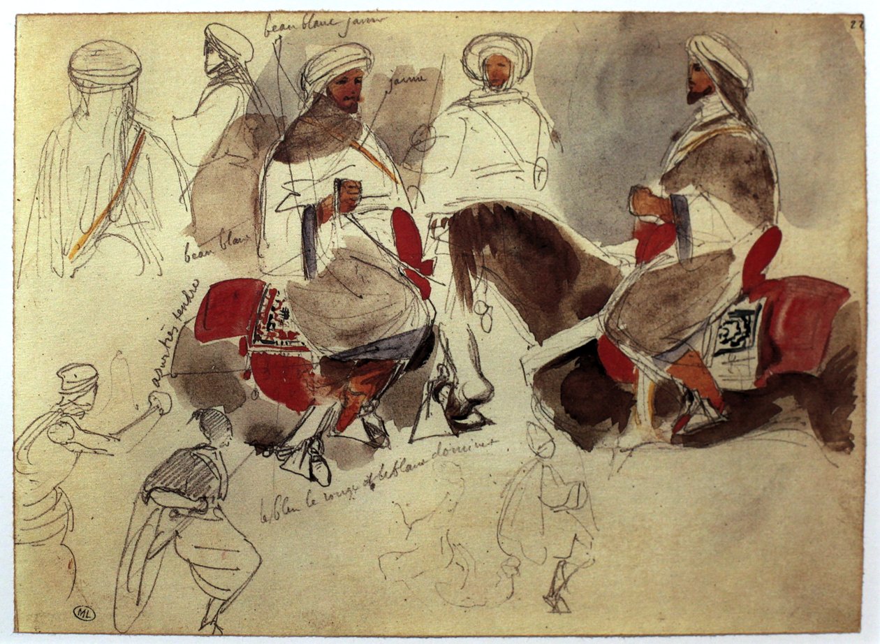 Marokkó alkotó: Ferdinand Victor Eugene Delacroix