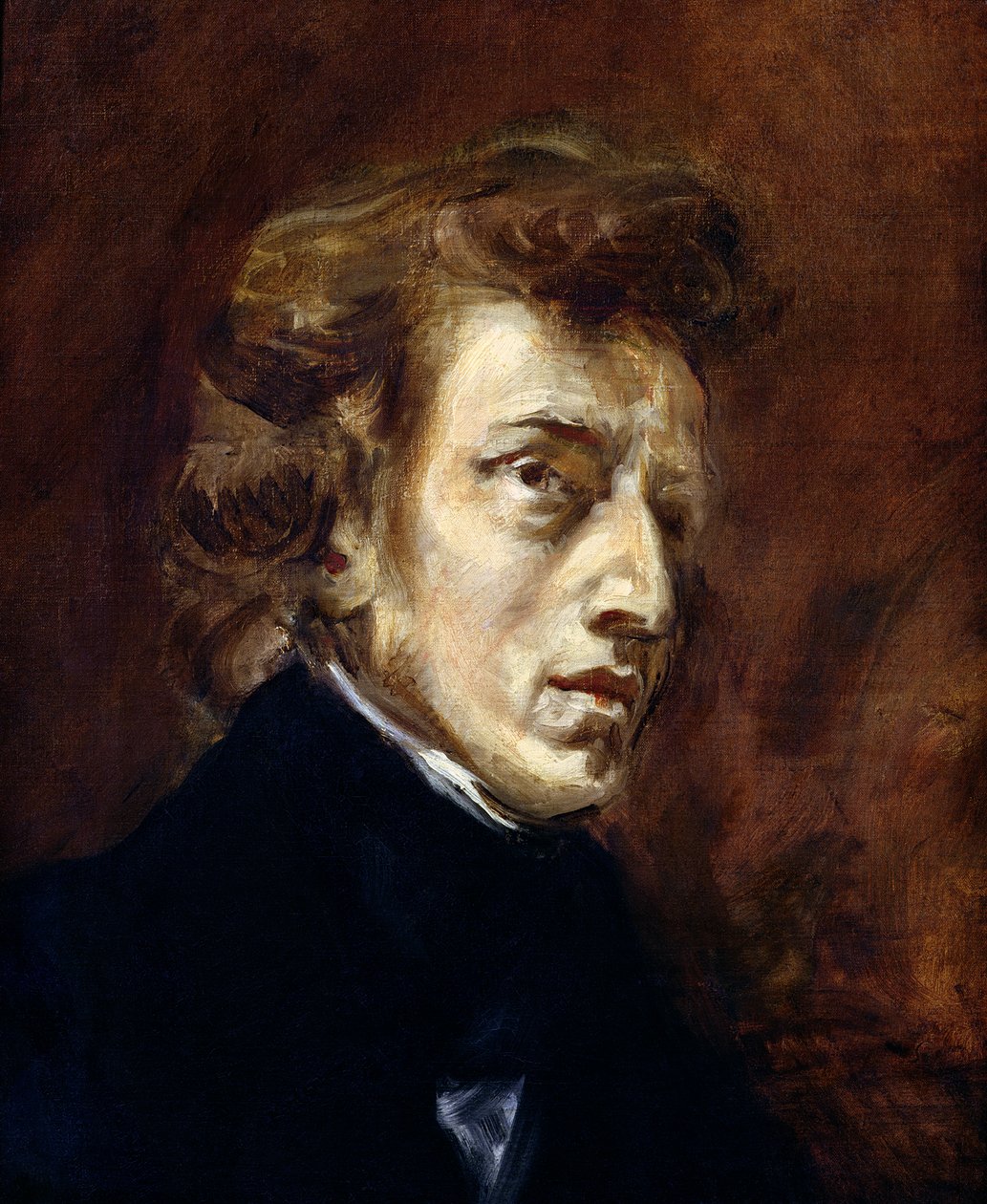 Frederic Chopin (1810-49) 1838 alkotó: Ferdinand Victor Eugene Delacroix
