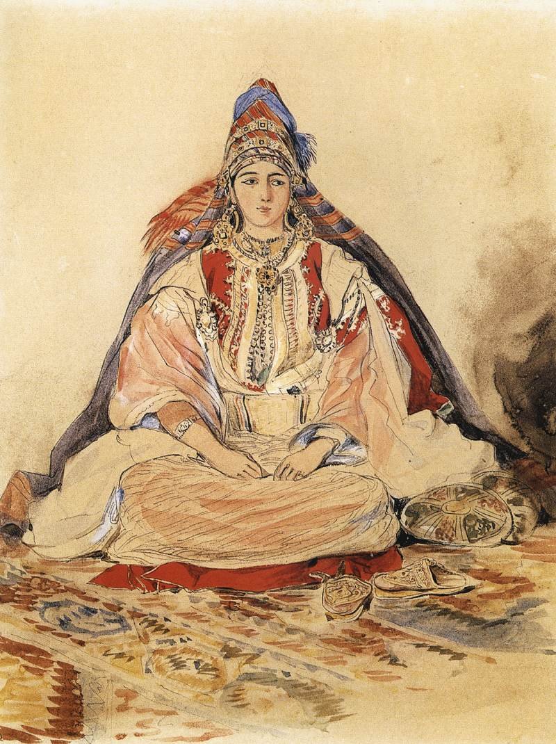 Zsidó menyasszony alkotó: Ferdinand Victor Eugene Delacroix