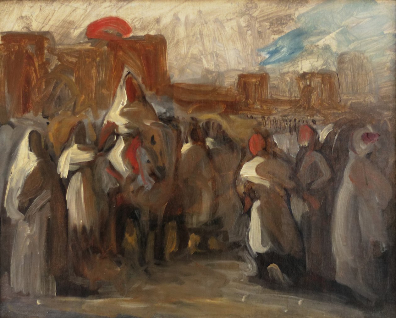 Moulay marokkói szultán alkotó: Ferdinand Victor Eugene Delacroix