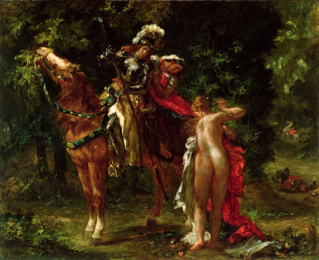 Marphise, 1850-52 alkotó: Ferdinand Victor Eugene Delacroix