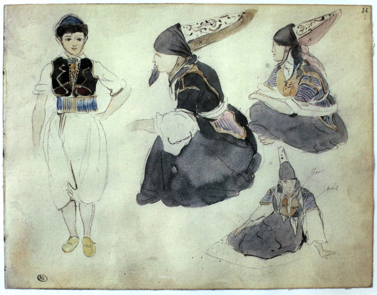 Marokkó alkotó: Ferdinand Victor Eugene Delacroix