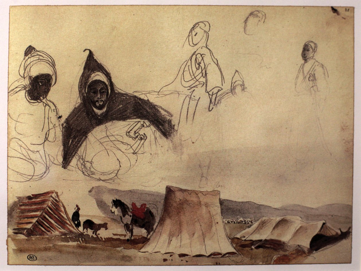 Marokkó alkotó: Ferdinand Victor Eugene Delacroix